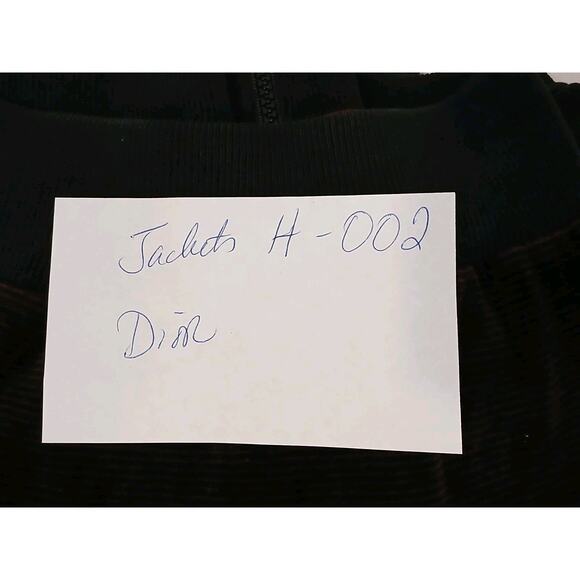 Authentic Christian Dior Zip Up Jacket Sz L Burgundy Party Elegant Sporty Golf - Picture 10 of 10